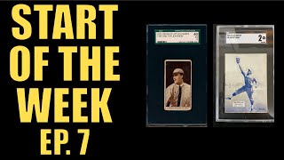 The Start of The Week (Ep. 7) - Your Vintage Baseball Cards Pickups (Mantle, Babe & More!)