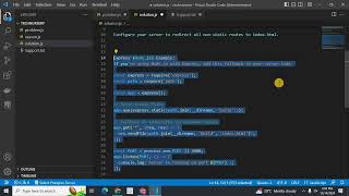 Fix React Router: URLs Not Working on Refresh or Manual Input React Js Node JS