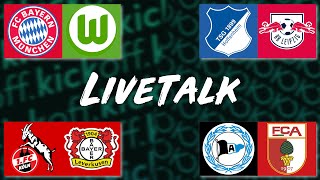 🔴 LIVE: Bundesliga Konferenz mit FC Bayern München vs. VfL Wolfsburg | LiveTalk Bundesliga