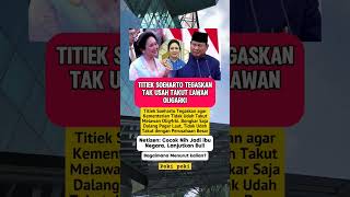 Titiek Soeharto Cocok Gak Jadi Ibu Negara? #titieksoeharto #beritaterkini #shortvideo #beritaviral