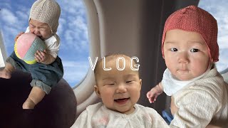 [Vlog] 육아여행브이로그 EP.1 | 후쿠오카 여행 돌 전 아기 데리고 해외여행 뚜둔 꿀팁도 있어요🍯 돼지런한 쩝쩝박사들의 맛집 정복 후쿠오카 꼼짝마