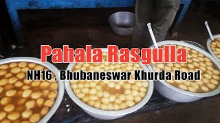 Hot \u0026 Delicious Pahala Rasgulla | Near NH16 | Bhubaneswar Khurda Road | Odisha