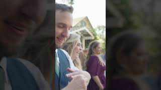 Groom loses the wedding ring.  Maid of honor saves the day.  #weddingfails