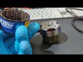 Disassembly of an EFlite Power 46 brushless motor after a crash