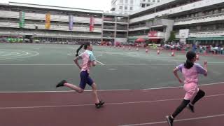 埔墘國小校慶運動會 100公尺 五年級女生組決賽