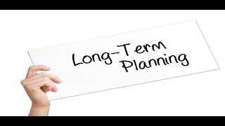 Long-Term Planning in the Early Years