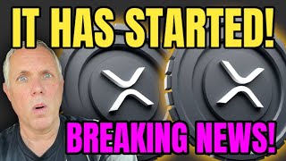 XRP - IT HAS FINALLY STARTED! XRP RIPPLE - FOR THE WIN!