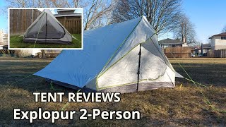 Explopur (Amazon/Wish/AliExpress) 2-Person Rod-Less Tent Review