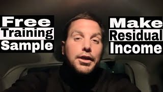 How To Make Residual Income - Best Residual Income Training