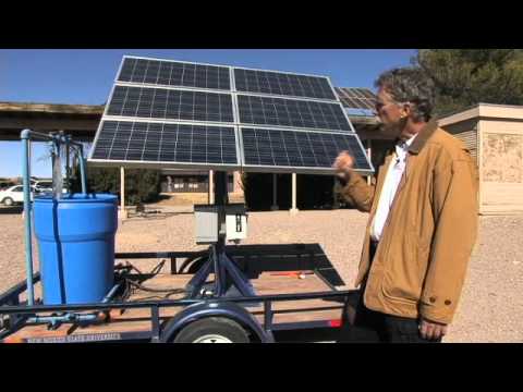 Renewable Energy Solar Water Pump Youtube