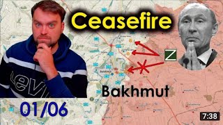 Update from Ukraine | Big Change in Bakhmut | Ruzzian ceasefire announced