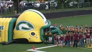 Greenbrier East High School Football v Woodrow Wilson (Beckley) Flying Eagles August 31, 2018