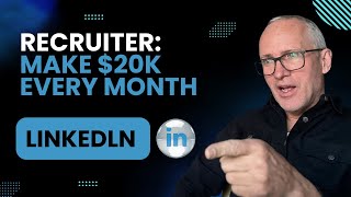 Recruiting and Staffing | How To Use LinkedIn Sales Navigator in 2024 = $20,000 a Month