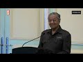 live press conference by tun dr mahathir mohamad on the ecrl project