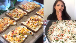 How Do I Manage Groceries Now Days ~Quick Chilli Cheese Toast & Veg Pulao Recipe~ NRI Mom Lifestyle