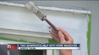 Two nonprofits help North Tulsa man get a home makeover