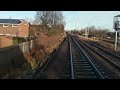 class 350 wolverhampton to stafford 110 mph drivers cab view