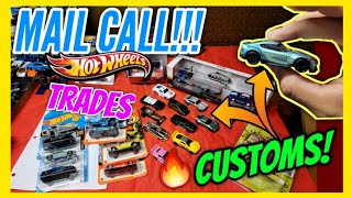 (Mail Call) Hot Wheels Package | AMAZING Trade, Customs & Errors!!!