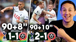 Man United In Crisis? Spurs, Villa & Liverpool Leave it Late! Brentford Robbed! [REVIEW THE PREM]