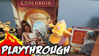 Concordia: Solitaria - Solo Playthrough