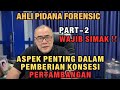 (PART 2) AHLI PIDANA FORENSIC: WAJIB SIMAK !! ASPEK  PENTING DALAM PEMBERIAN KONSESI PERTAMBANGAN