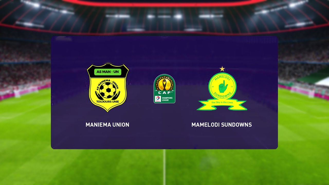 ⚽ Maniema Union Vs Mamelodi Sundowns ⚽ | CAF Champions League (17/10 ...