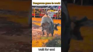 ഈ Dangerous game കണ്ടോ😱#shorts #video #m4tech #mrzthoppi #games #bull #dangerous #facts #trend