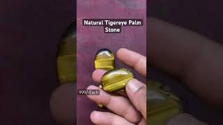 Tigereye Palm Stones | Natural Tiger eye | Call- +917353952131