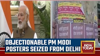 PM Modi Posters Seized From Delhi; Cops Register 100 FIRs, 6 Arrest AAP's Involvement Suspected