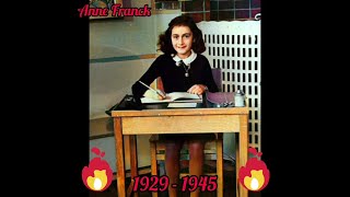 Hommage : Anne Franck : Daniel Guichard  Chanson pour Anna  1974 (montage Vidéo)