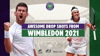 Wimbledon 2023 | A Selection of the Best Drop Shots from 2021