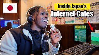 I Found The CHEAPEST Places To Sleep In Japan | Japanese Internet Cafe