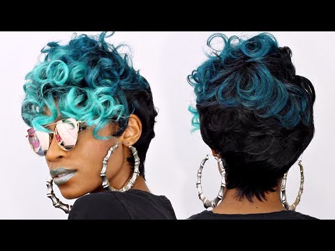 Short Pixie Cut Wig under $20► MODEL MODEL Roslyn OTMERMAID Short Pixie Cut Wig under $20► MODEL MODEL Roslyn OTMERMAID