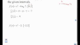 01.3 - End Behavior & Intermediate Value Theorem