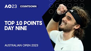 Top 10 Points | Day 9 | Australian Open 2023