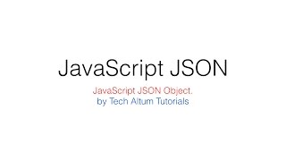 JavaScript JSON. Get JSON data through AJAX