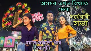 সৰ্থেবাৰী সভা/ চকৰিত উঠি অৱস্থা বেয়া/কি কি কিনিলো/sarthebari sova/the biggest mela in assam/ vlog