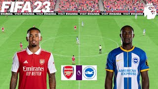 FIFA 23 | Arsenal vs Brighton - English Premier League 22/23 - PS5 Gameplay