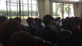 松山学園松山福祉専門学校2014年入学式