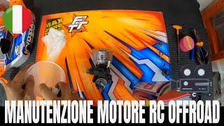 MANUTENZIONE MICROMOTORE RC OFF-ROAD IELASI POST GARA