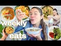 Weekly Eats | simple, nourishing, vegan recipes✨🍋🍝