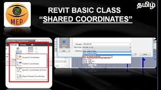 Link revit by shared coordinates_MEP Tutorial in tamil