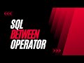 SQL BETWEEN Operator | Oracle SQL fundamentals