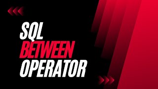 SQL BETWEEN Operator | Oracle SQL fundamentals