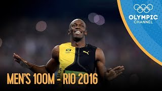 Men's 100m Final | Rio 2016 Replay
