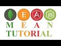 Node and Express JS - MEAN stack tutorial