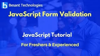 JavaScript Form Validation | JavaScript Tutorial For Beginners