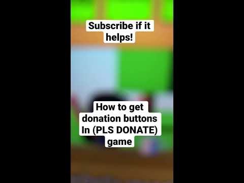 How To Get Donation Buttons On PLS DONATE Game | Roblox! - YouTube