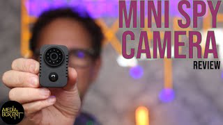 Mini Spy Camera with PIR Motion Detector and Night Vision