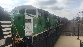 *RARE* NS 18G @ Union, NJ with a CBFX (ex-BN) SD60M Triclops trailing